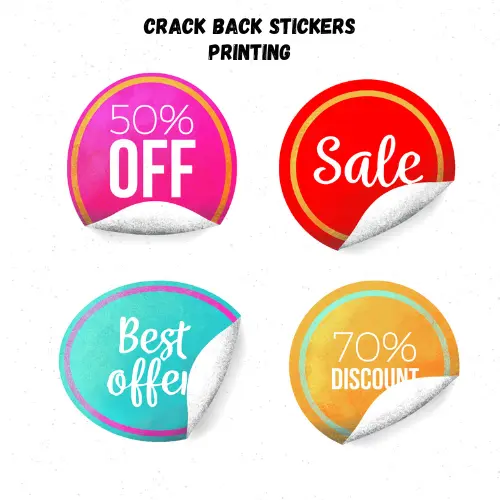 Business branding with Crack Back Stickers: Peel away the competition Business branding with Crack Back Stickers: Peel away the competition