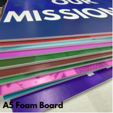A5 Foam Board