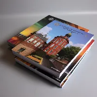 Customise/Personalised A4 Perfect Bound Brochures Printing London