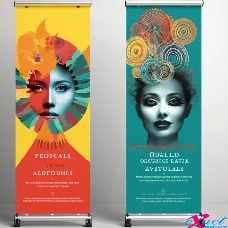Pull Up Roller Banner 1000x2000mm
