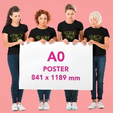 A0 Photo Quality Poster