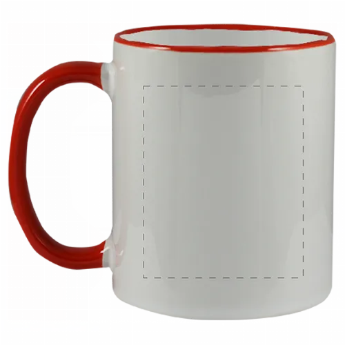 Red Handle Mug 10oz
