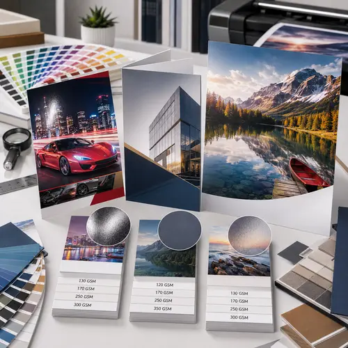 Choosing the Right Paper for Flyers, Posters, and Brochures