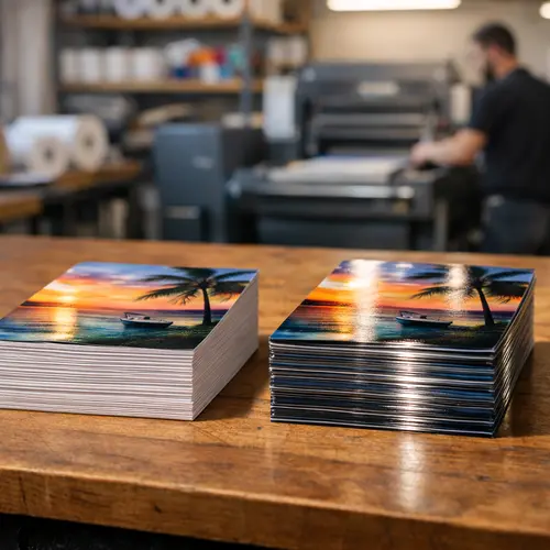 Coated vs Laminated Paper: What’s the Real Difference in Printed Flyers?