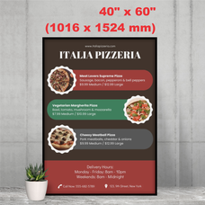 40" X 60" (1016 X 1524mm) Photo Poster