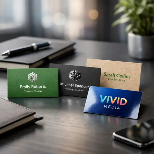 Make a Lasting Impression with Custom-Printed Business Cards