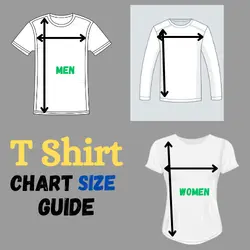 Custom T Shirt Printing Size Chart Guide: Get the Perfect Fit and Design