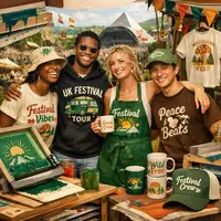 Festival Merch Trends in the UK: From Glastonbury to Local Events