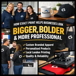 How Exact Print Helps Businesses Look Bigger, Bolder, and More Professional