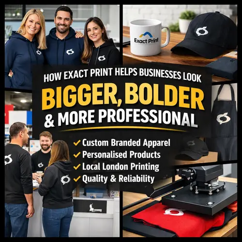 How Exact Print Helps Businesses Look Bigger, Bolder, and More Professional