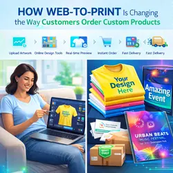 How Web-to-Print Is Changing the Way Customers Order Custom Products