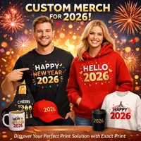 Kick-Start the New Year with Custom-Printed Merchandise That Sells