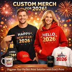 Kick-Start the New Year with Custom-Printed Merchandise That Sells
