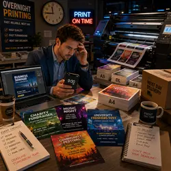 Last-Minute Event Flyers: Best Options for Overnight Printing