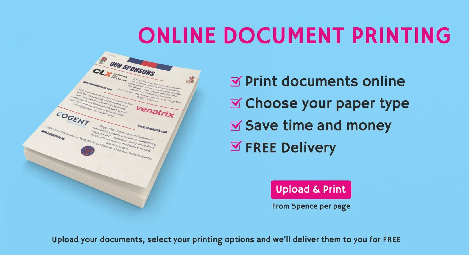 Online Document Printing London