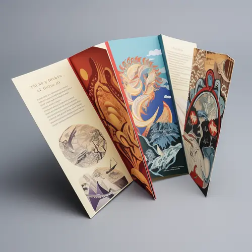 A3 Folded Leaflets