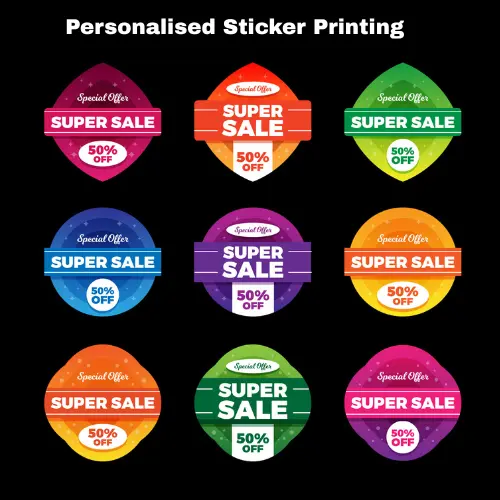 Personalised Sticker Printing in London Personalised Sticker Printing in London