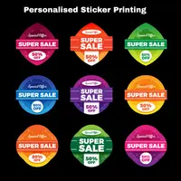 Personalised Sticker Printing in London