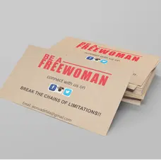 Brown Kraft Business Cards