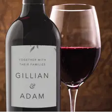 Wine Bottle Label