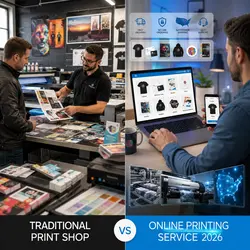 Printing Shop Near Me vs Online Printing: Which Is Better in 2026?