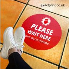 Circular Floor Sticker