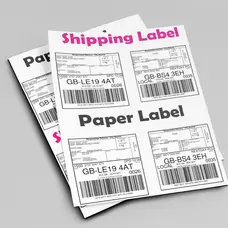 Paper Label Or Sticker