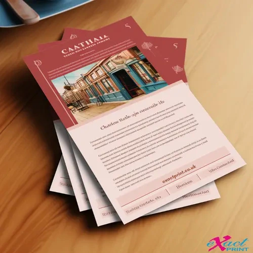 Restaurant and Hospitality Printing: Menus, Loyalty Cards and Table Tents