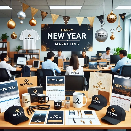 Seasonal Success Starts with Print: New Year Marketing Through Custom Designs