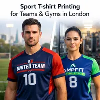 Sport T-shirt Printing for Teams, Gyms & Events in London