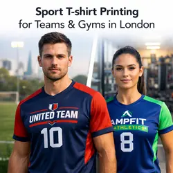 Sport T-shirt Printing for Teams, Gyms & Events in London