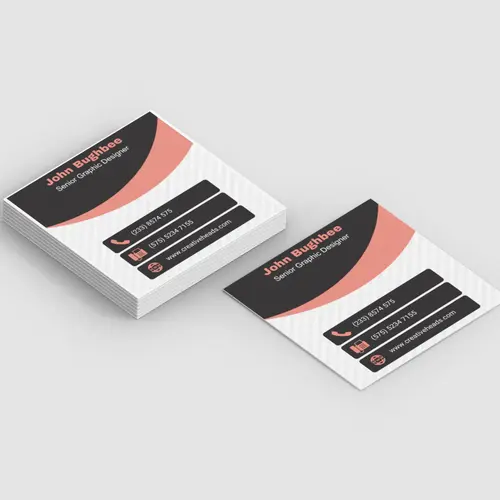 Square Business Card Square Business Card