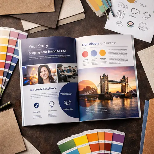 Stapled Brochures That Tell Your Brand Story with Perfection