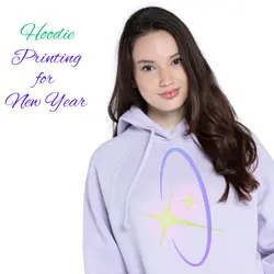 Style your New Year with Exact Print Classic Hoodie Apparel!