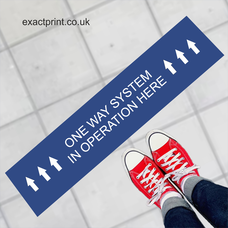 Rectangular Floor Sticker