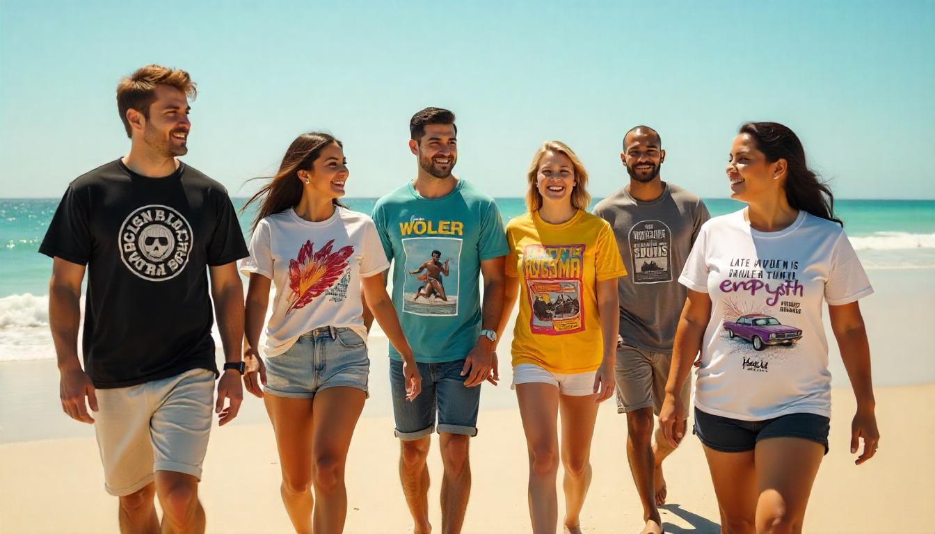 customised t shirts printing london